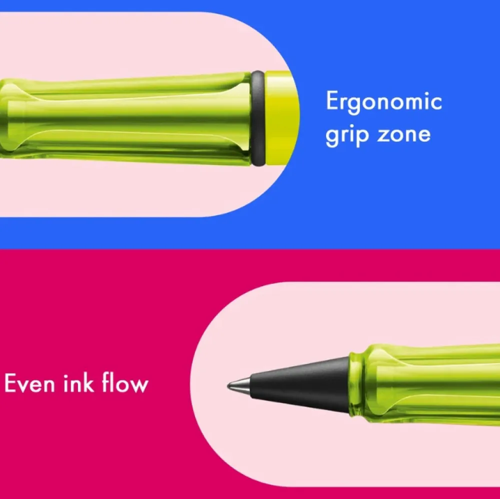 Lamy Pióro kulkowe Safari - - Neon Yellow