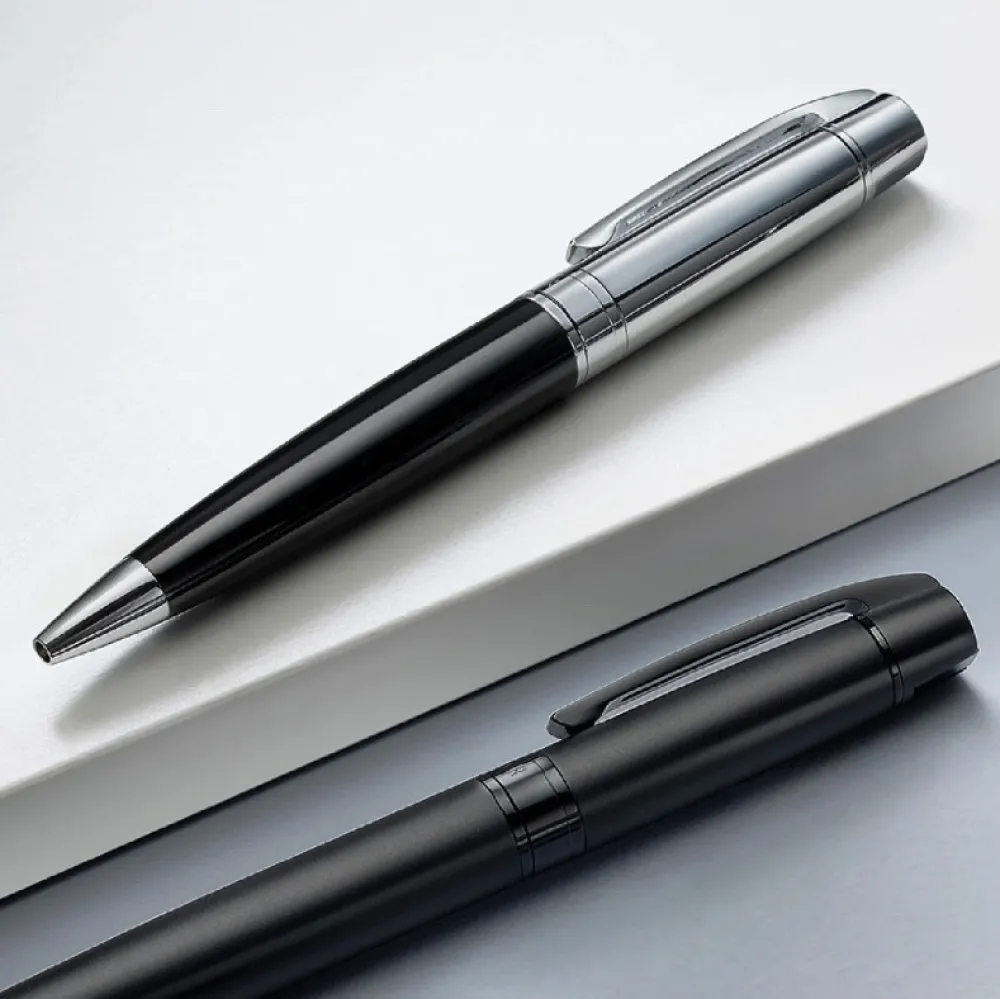 Sheaffer Pióro kulkowe 300 - - Black and Chrome