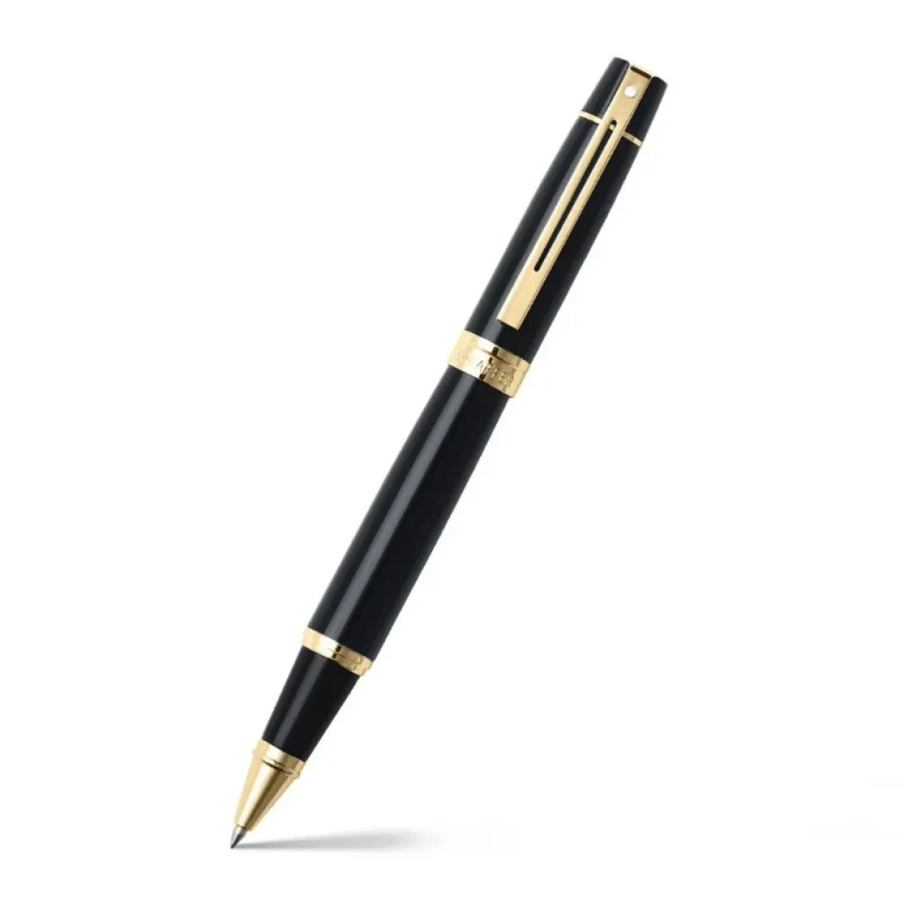 Sheaffer Pióro kulkowe 300 - - Black Gold Trim > Pióra Kulkowe