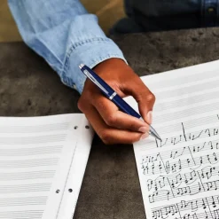 Sheaffer Pióro kulkowe 100 - - Blue Chrome Trim