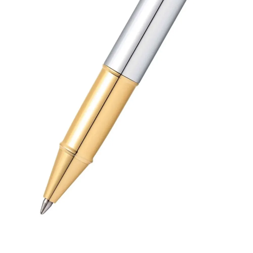 Sheaffer Pióro kulkowe 100 - - Chrome Gold Trim > Pióra Kulkowe