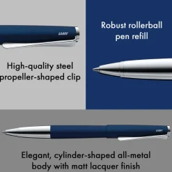 Lamy Pióro kulkowe Studio 367 - - Imperialblue M