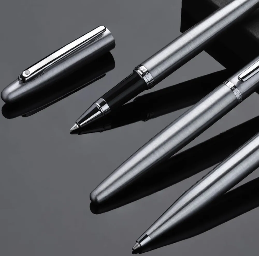 Sheaffer Pióro kulkowe VFM - - Brushed Chrome > Pióra Kulkowe
