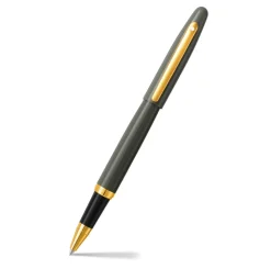 Sheaffer Pióro kulkowe VFM - - Glossy Light Gray Gold Trim
