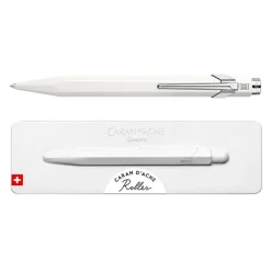 Caran d'Ache Pióro kulkowe 849 w etui - - białe, M > Pióra Kulkowe