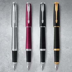 Parker Pióro Urban w etui - - Muted Black & Gold Trim, F ><noscript><img width=