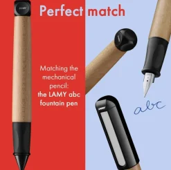 Dzieci Lamy Pióro wieczne abc - - Black A