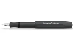Kaweco Pióro wieczne Al Sport - - Black, EF