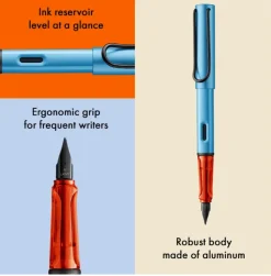 Lamy Pióro wieczne AL-star Special Edition - - Denim EF