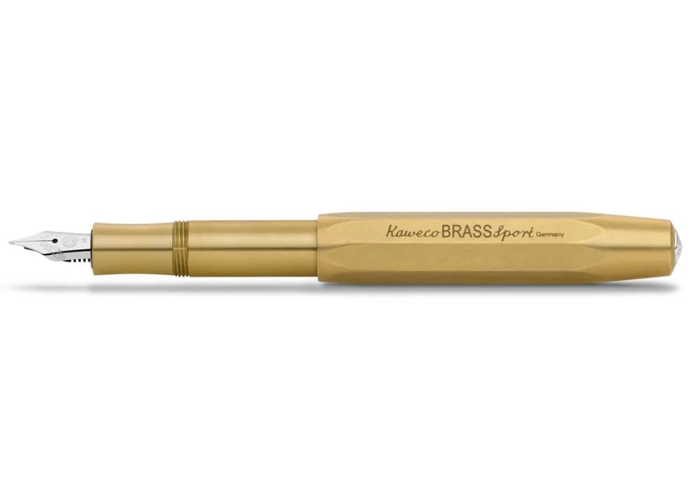 Kaweco Pióro wieczne Brass Sport - - F