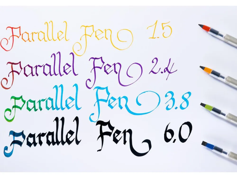 Pilot Pióro wieczne do kaligrafii Parallel - - zielone, 3,8 mm > Pióra Wieczne