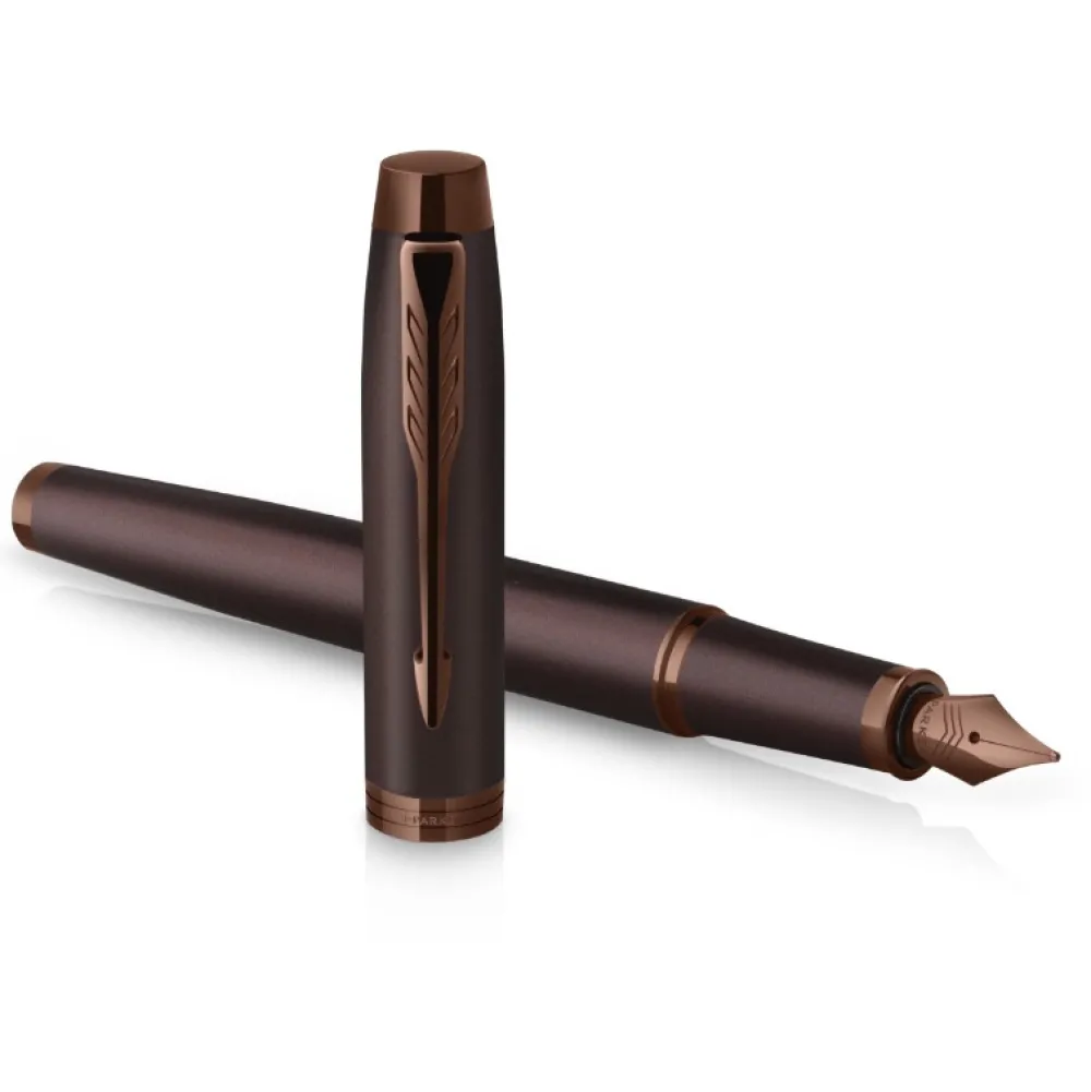 Parker Pióro wieczne IM Monochrome w etui - - Burgundy, F