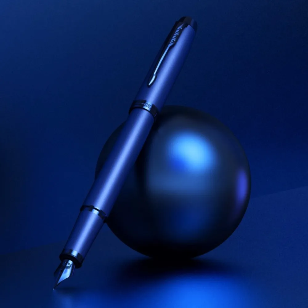 Parker Pióro wieczne IM Monochrome w etui - - Blue, F > Pióra Wieczne