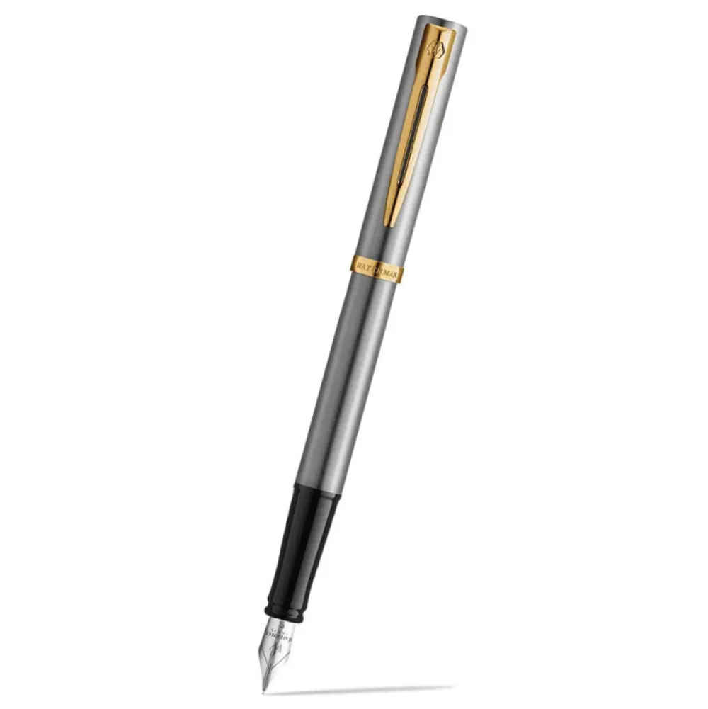 Waterman Pióro wieczne Impression - - Steel Chrome Trim M > Pióra Wieczne