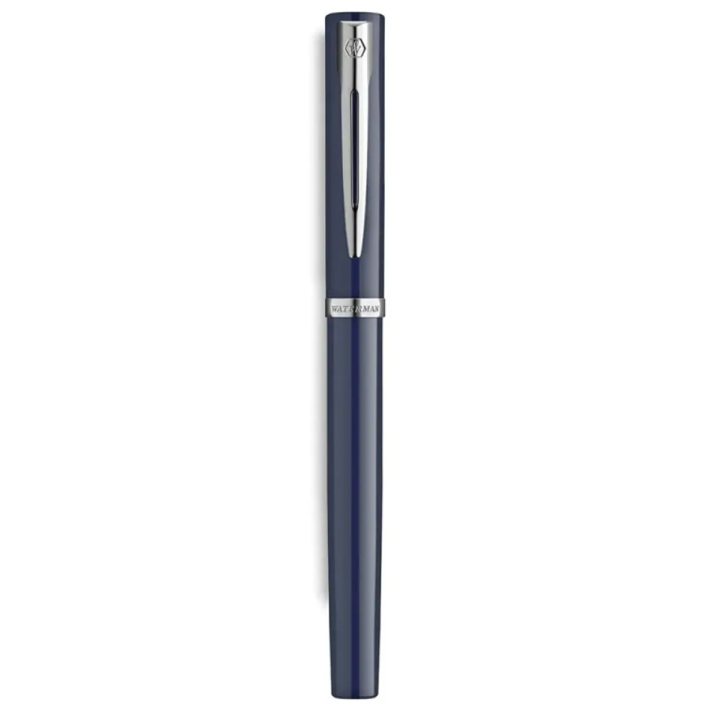 Waterman Pióro wieczne Impression - - Blue Silver Trim F