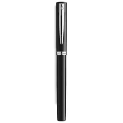 Waterman Pióro wieczne Impression - - Black Silver Trim F
