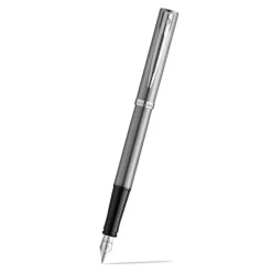 Waterman Pióro wieczne Impression - - Steel Silver Trim F