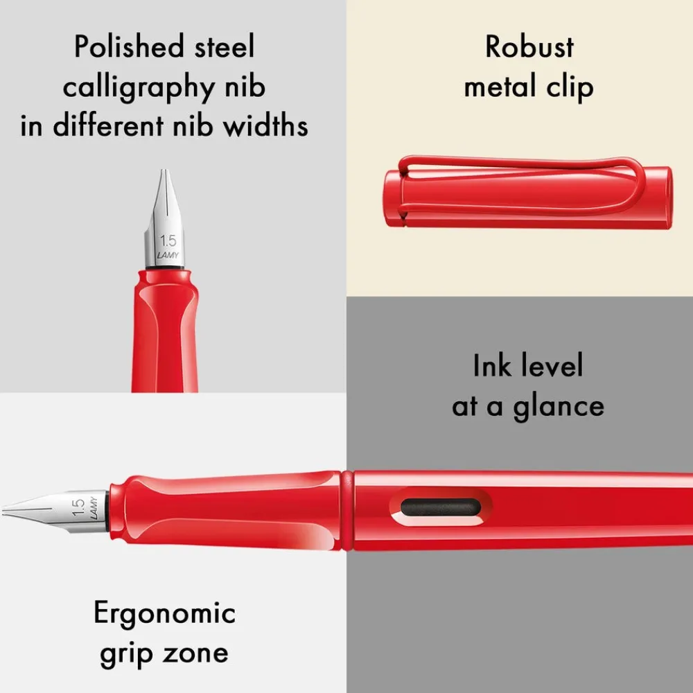 Lamy Pióro wieczne Joy - - Strawberry 1,1 mm > Pióra Wieczne