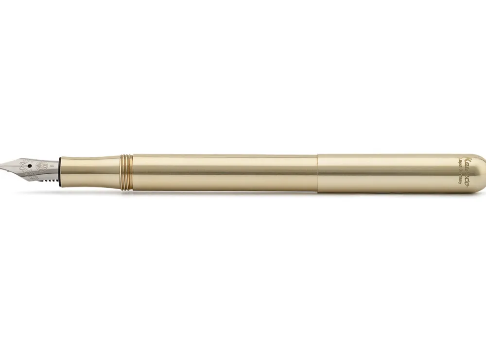 Kaweco Pióro wieczne Liliput Eco Brass - - Eco Brass, EF > Pióra Wieczne
