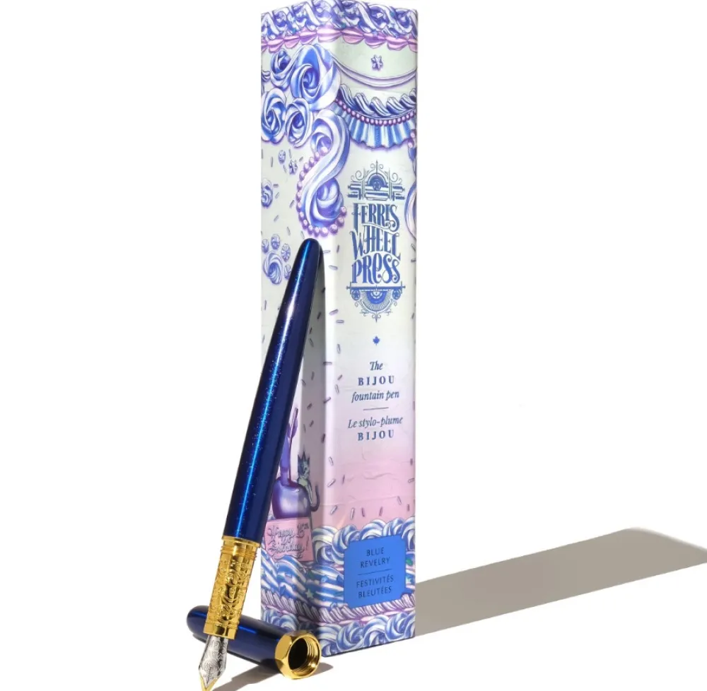 Ferris Wheel Press Pióro wieczne Limited Edition Bijou - - Blue Revelry, M > Pióra Wieczne
