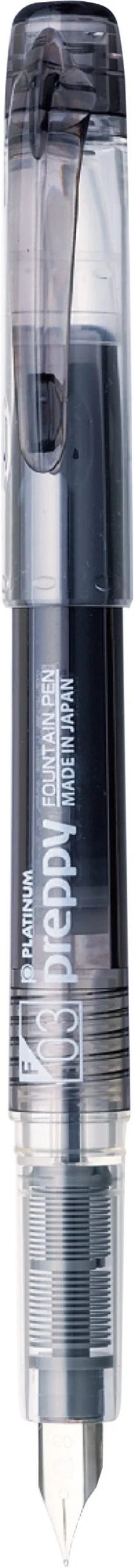 Platinum Pióro wieczne Preppy - - Black F > Pióra Wieczne