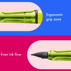 Lamy Pióro wieczne Safari - - Neon Yellow M