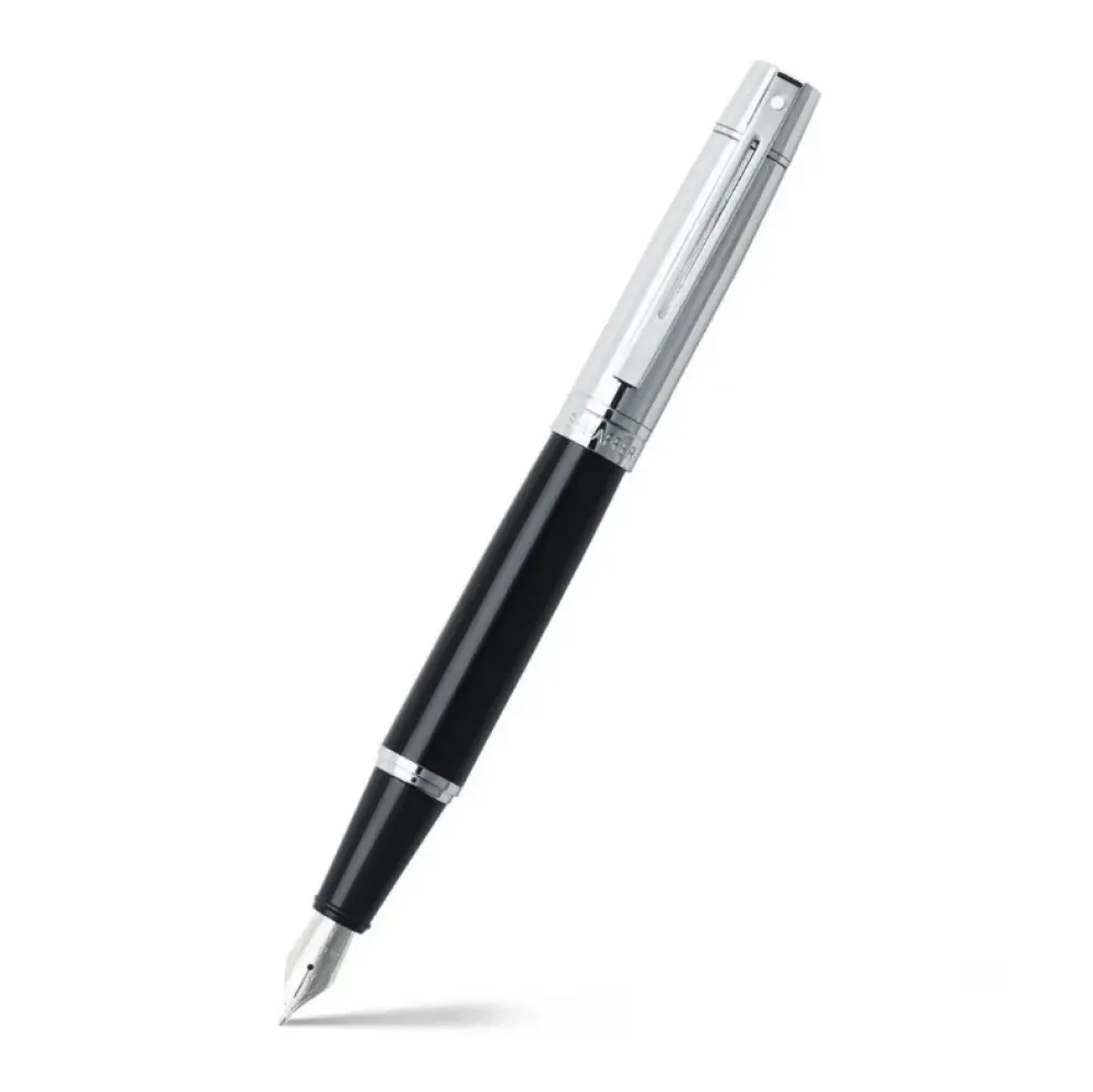 Sheaffer Pióro wieczne 300 - - Black and Chrome F > Pióra Wieczne