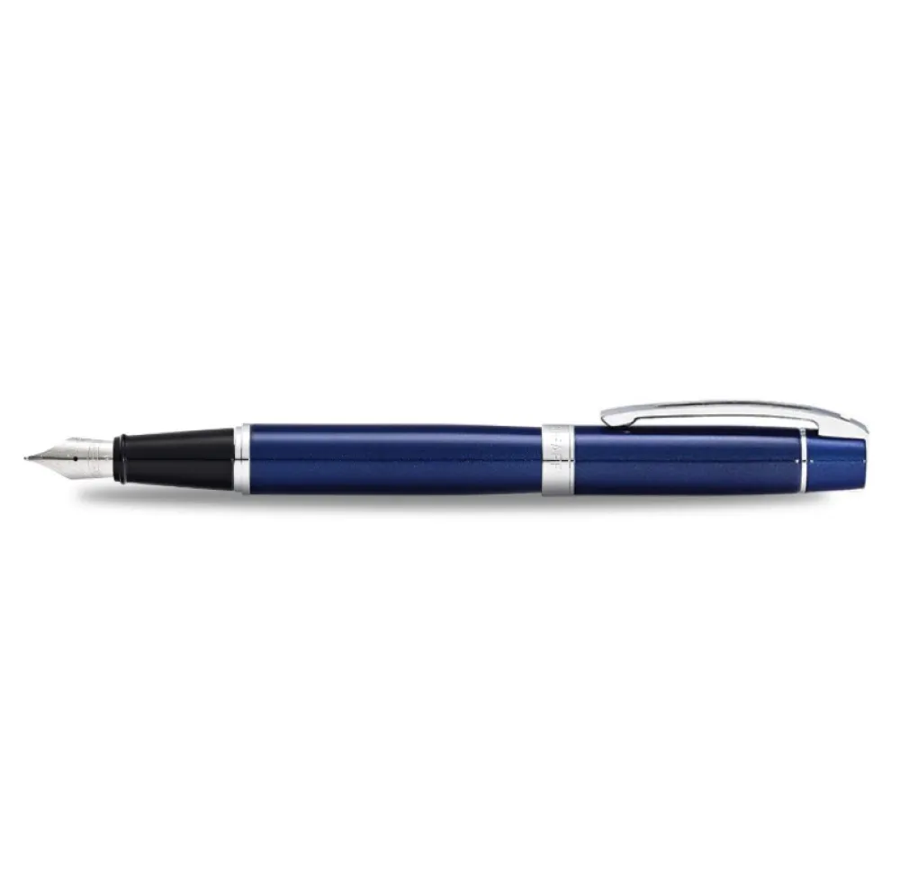 Sheaffer Pióro wieczne 300 - - Blue Chrome Trim F > Pióra Wieczne