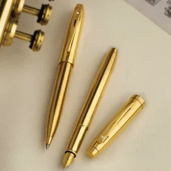 Sheaffer Pióro wieczne 100 - - Glossy Gold F