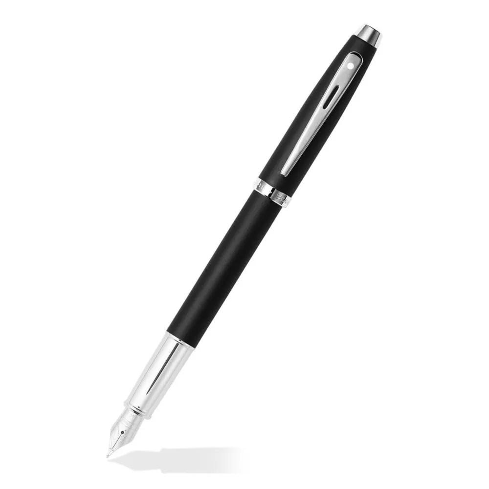 Sheaffer Pióro wieczne 100 - - Matte Black and Chrome F