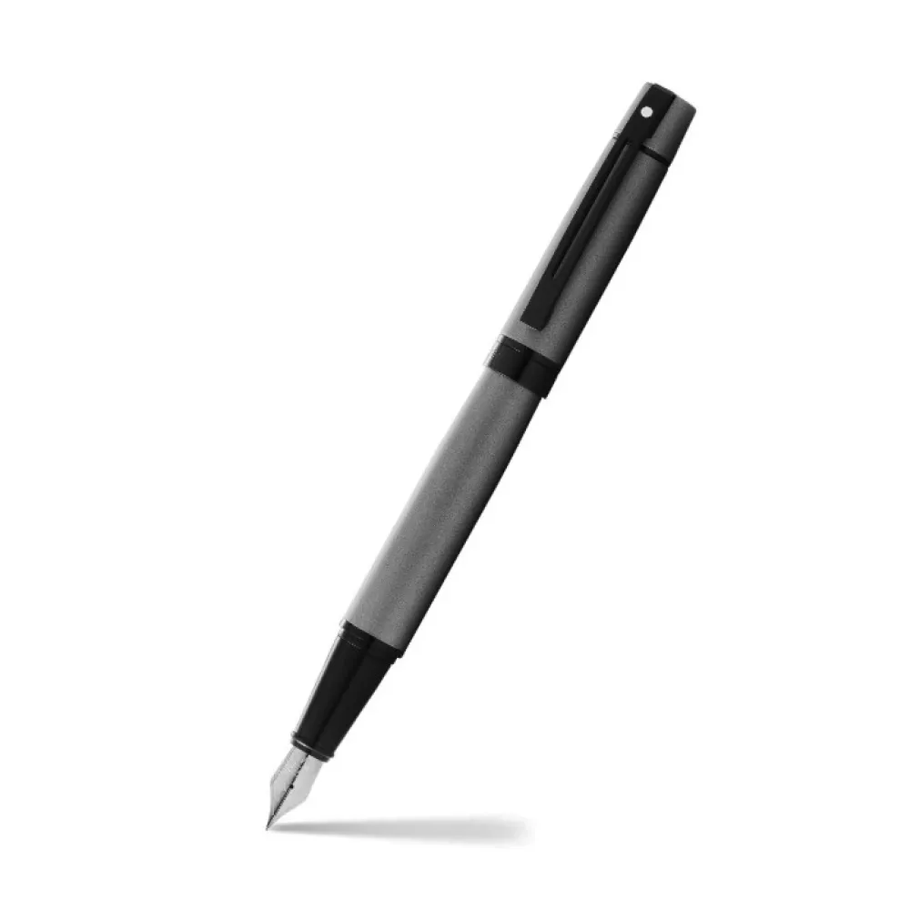 Sheaffer Pióro wieczne 300 - - Matte Gray Black Trim F
