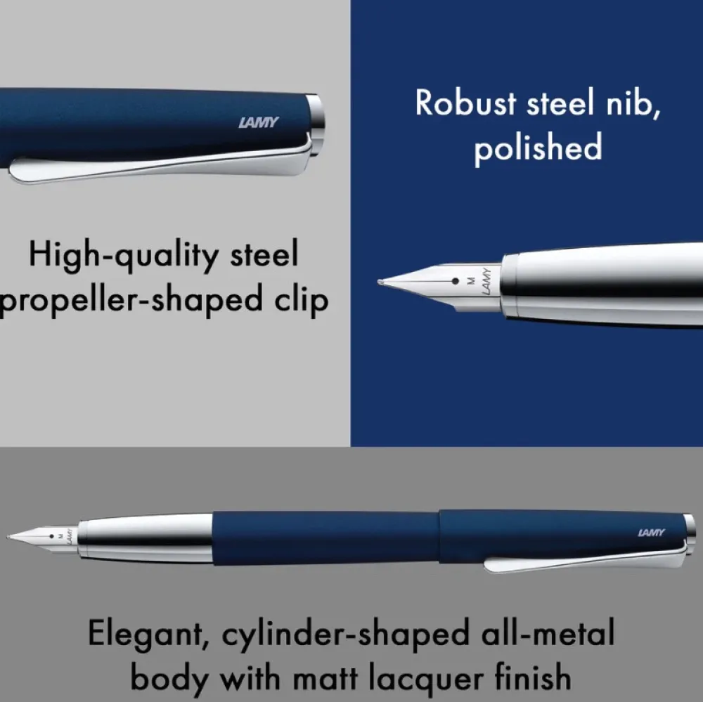 Lamy Pióro wieczne Studio 067 - - Imperialblue F > Pióra Wieczne