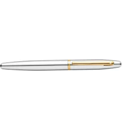 Sheaffer Pióro wieczne VFM - - Polished Chrome Gold Trim M ><noscript><img width=