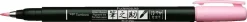 Tombow Pisak do kaligrafii Fudenosuke Brush Pen, Pastel - - Soft Pink ><noscript><img width=