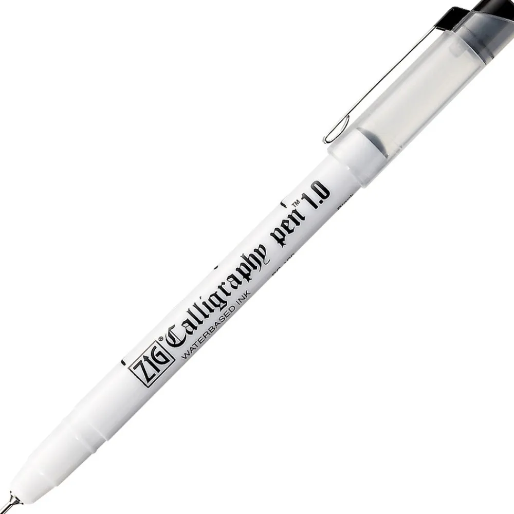 Kuretake Pisak do kaligrafii - - czarny 1 mm