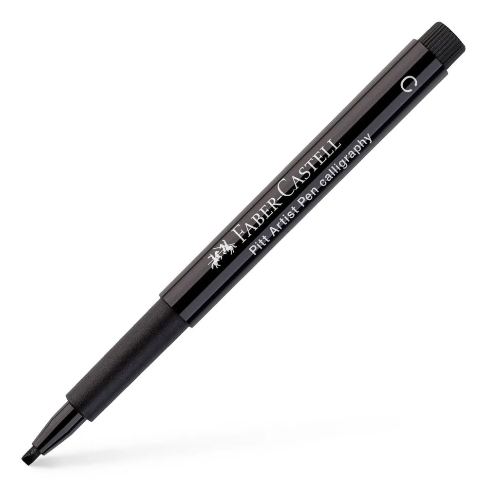 Faber-Castell Pisak do kaligrafii Pitt Calligraphy Pen - - black > Pisaki Kaligraficzne