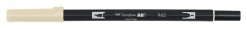 Tombow Pisak dwustronny Dual Brush Pen - - Tan
