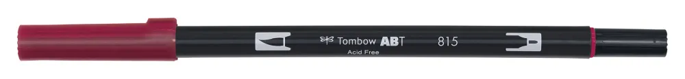 Tombow Pisak dwustronny Dual Brush Pen - - Cherry