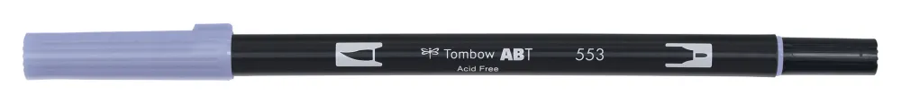 Tombow Pisak dwustronny Dual Brush Pen - - Mist Purple