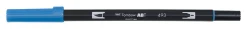 Tombow Pisak dwustronny Dual Brush Pen - - Reflex Blue
