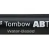Tombow Pisak dwustronny Dual Brush Pen - - Jet Blue > Markery, Brushpeny I Pisaki