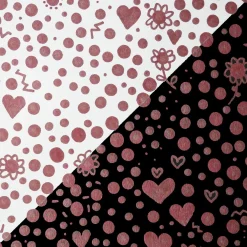 Kuretake Pisak dwustronny Zig Clean Color Dot Metallic - - Red