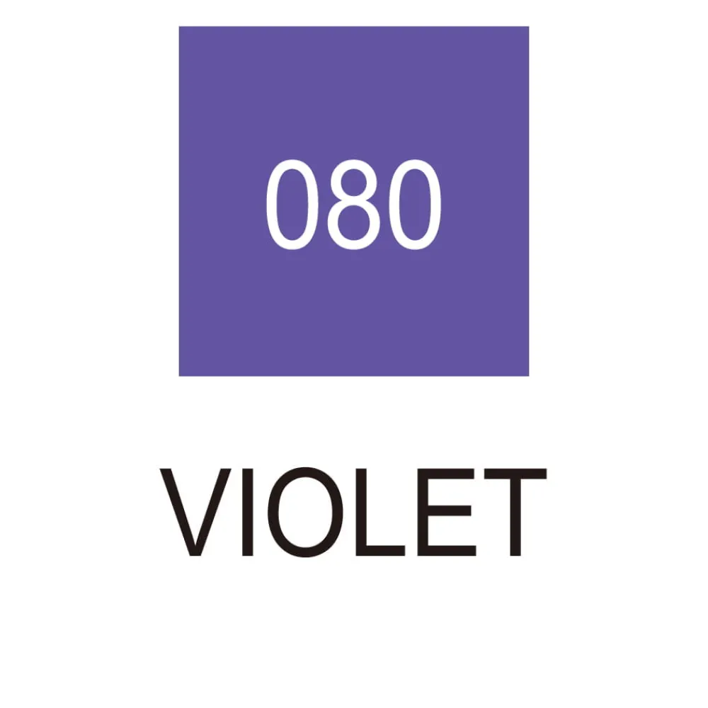 Kuretake Pisak dwustronny Zig Clean Color Dot - - Violet