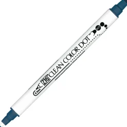 Kuretake Pisak dwustronny Zig Clean Color Dot - - Blue Bonnet ><noscript><img width=
