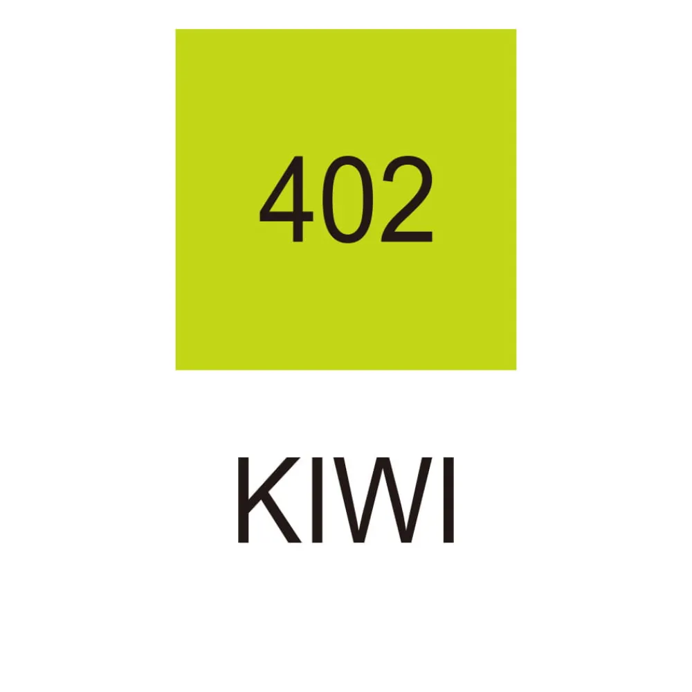 Kuretake Pisak dwustronny Zig Clean Color Dot - - Kiwi
