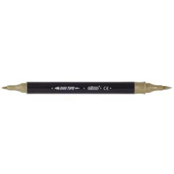 Cricco Pisaki pędzelkowe dwustronne - - metaliczne, 12 kolorów ><noscript><img width=