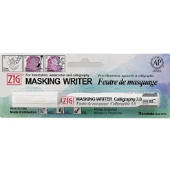 Kuretake Pisak maskujący do akwareli Masking Writer Calligraphy - - 3 mm > Media Do Akwareli