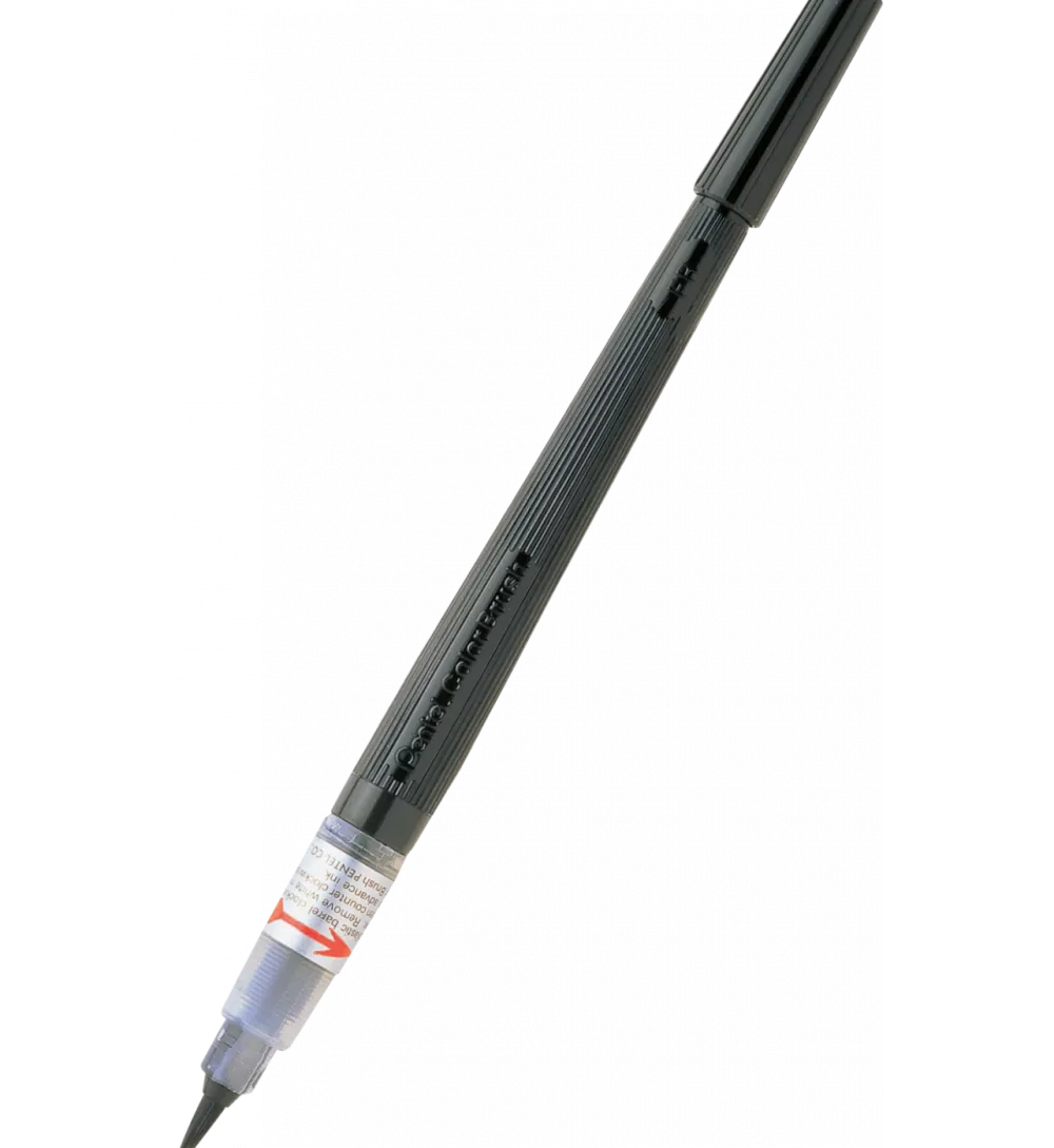Pentel Pisak pędzelkowy Brush Pen XGFL - - czarny