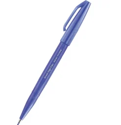 Pentel Pisak pędzelkowy Brush Sign Pen - - niebieskofioletowy > Pisaki Kaligraficzne
