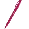 Pentel Pisak pędzelkowy Brush Sign Pen - - burgundowy > Pisaki Kaligraficzne